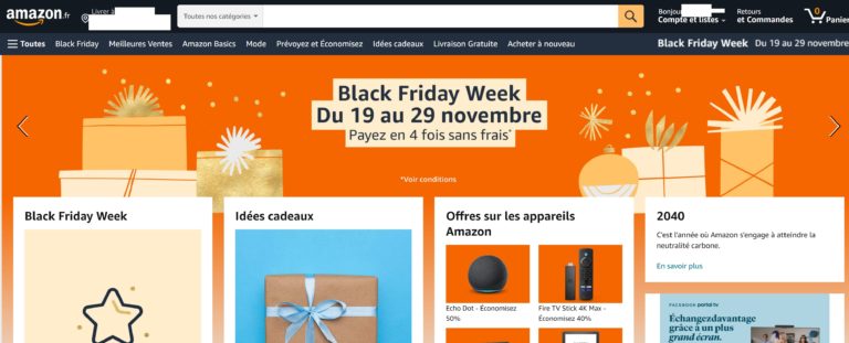 changer son mot de passe sur amazon