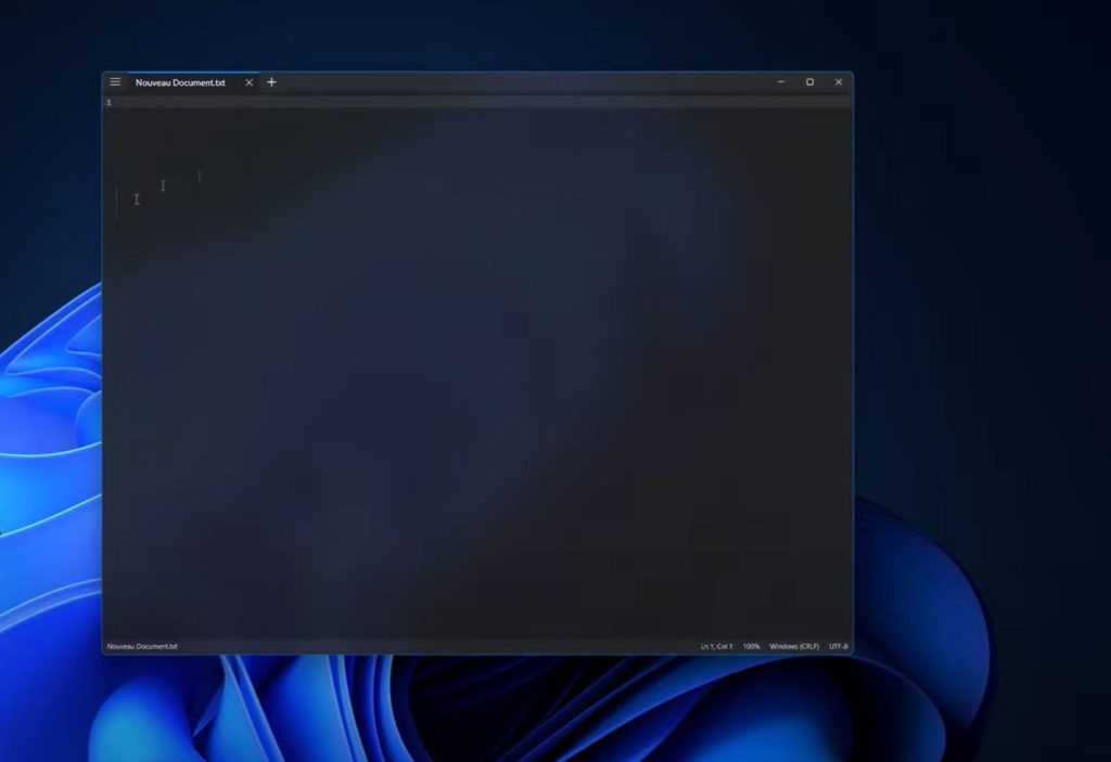 Windows 11 dispose d’un nouveau bloc-notes, voici ce qu’il y a de nouveau