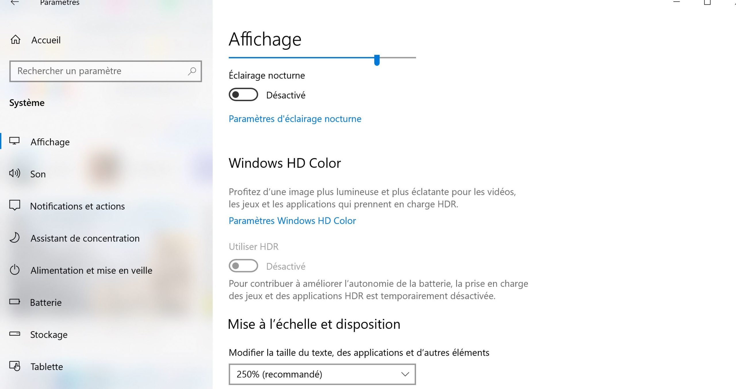 Comment activer le HDR sur Windows 11