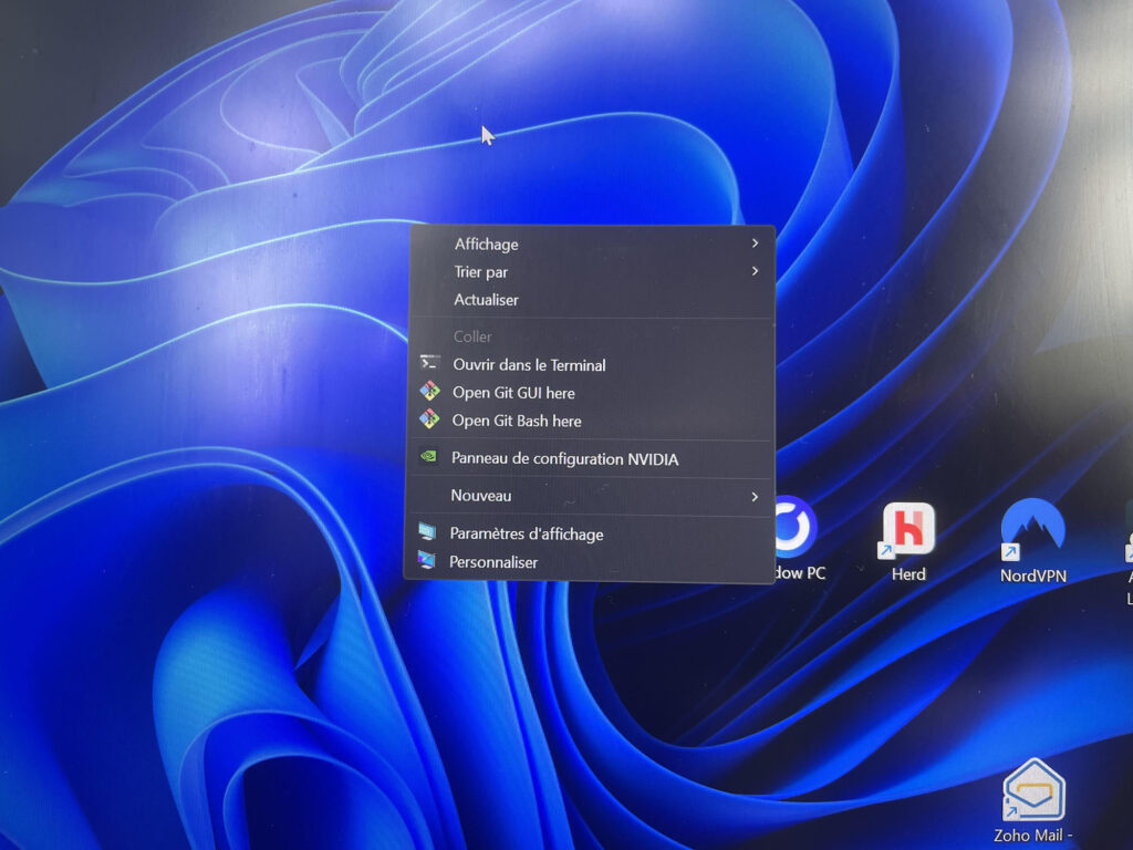 Restaurer l’ancien menu contextuel de Windows 11 (clic droit)