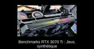 Benchmarks RTX 3070 Ti : Jeux, synthétique & création de contenu