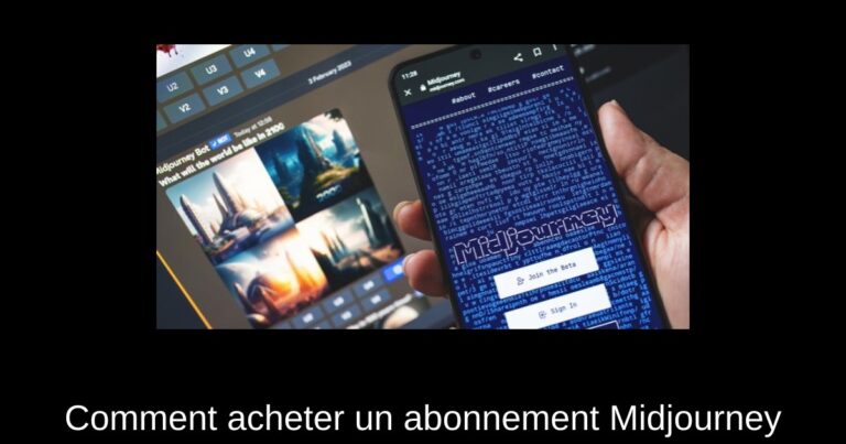 Comment acheter un abonnement Midjourney