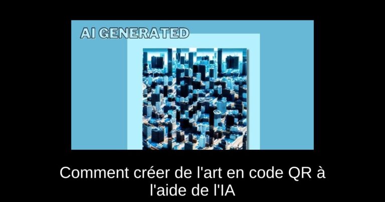 Comment créer de l'art en code QR à l'aide de l'IA