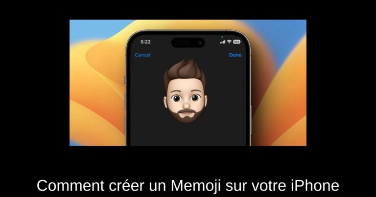 Comment créer un Memoji sur votre iPhone