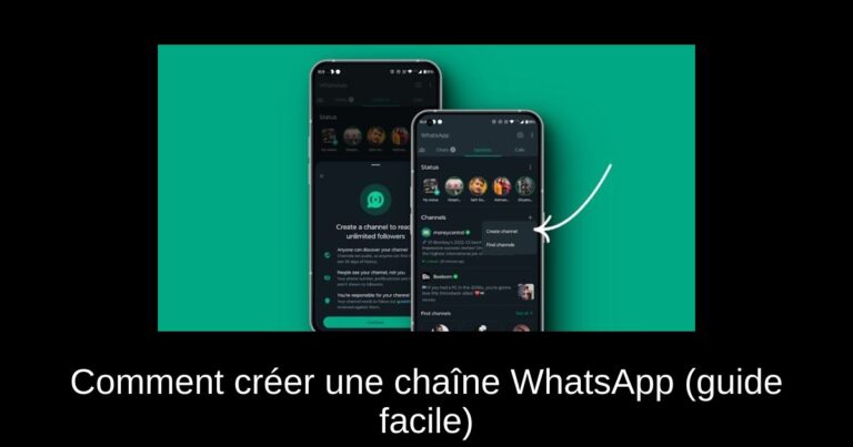 Comment créer une chaîne WhatsApp (guide facile)