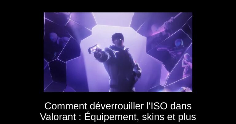 Comment déverrouiller l'ISO dans Valorant : Équipement, skins et plus