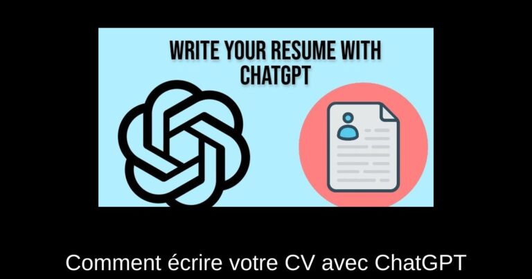 Comment écrire votre CV avec ChatGPT