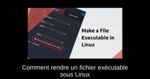 Comment rendre un fichier exécutable sous Linux