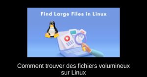 Comment trouver des fichiers volumineux sur Linux
