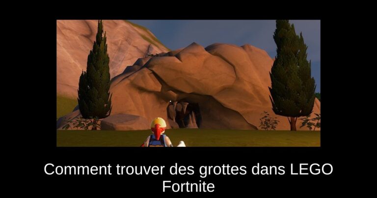 Comment trouver des grottes dans LEGO Fortnite
