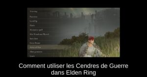 Comment utiliser les Cendres de Guerre dans Elden Ring