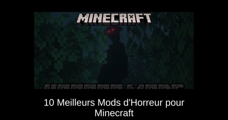 10 Meilleurs Mods d'Horreur pour Minecraft