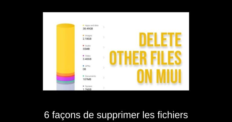 6 façons de supprimer les fichiers ‘autres’ sur les téléphones Xiaomi, Redmi et POCO fonctionnant sous MIUI