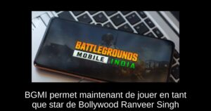 BGMI permet maintenant de jouer en tant que star de Bollywood Ranveer Singh
