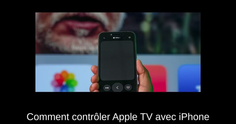 Comment contrôler Apple TV avec iPhone