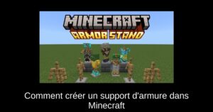 Comment créer un support d&rsquo;armure dans Minecraft