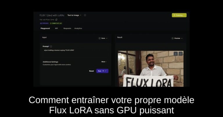 Comment entraîner votre propre modèle Flux LoRA sans GPU puissant