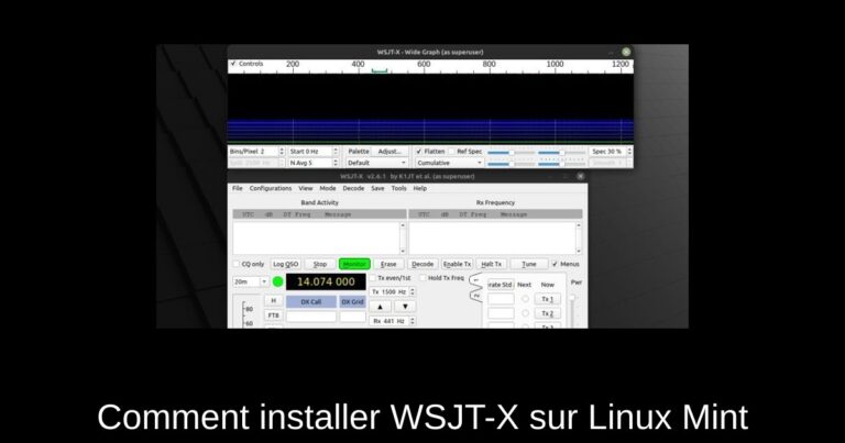Comment installer WSJT-X sur Linux Mint