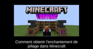 Comment obtenir l’enchantement de pillage dans Minecraft