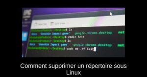 Comment supprimer un répertoire sous Linux