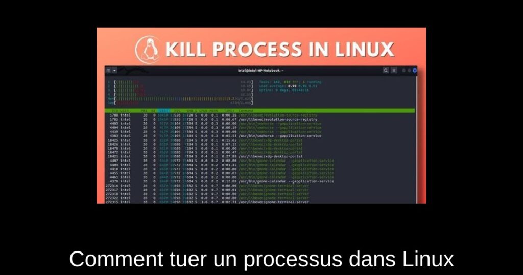 Comment tuer un processus dans Linux