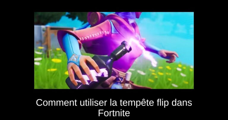 Comment utiliser la tempête flip dans Fortnite
