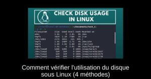 Comment vérifier l’utilisation du disque sous Linux (4 méthodes)