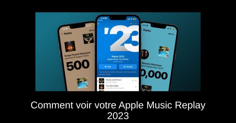 Comment voir votre Apple Music Replay 2023