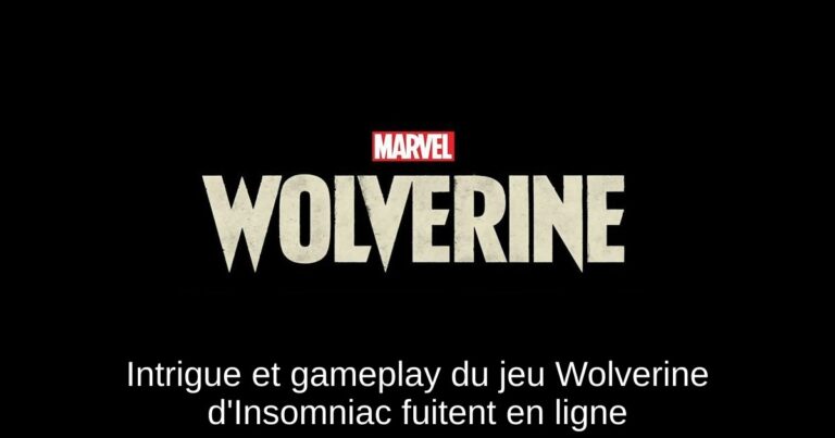 Intrigue et gameplay du jeu Wolverine d'Insomniac fuitent en ligne