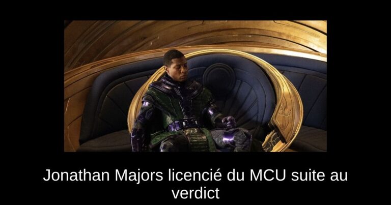 Jonathan Majors licencié du MCU suite au verdict