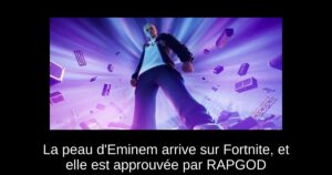 La peau d’Eminem arrive sur Fortnite, et elle est approuvée par RAPGOD