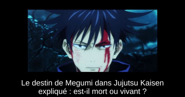Le destin de Megumi dans Jujutsu Kaisen expliqué : est-il mort ou vivant ?