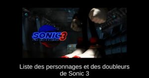Liste des personnages et des doubleurs de Sonic 3