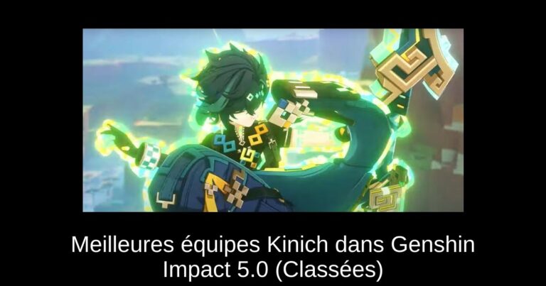 Meilleures équipes Kinich dans Genshin Impact 5.0 (Classées)