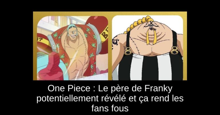 One Piece : Le père de Franky potentiellement révélé et ça rend les fans fous