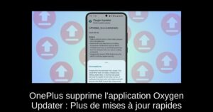 OnePlus supprime l’application Oxygen Updater : Plus de mises à jour rapides