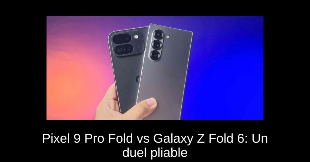 Pixel 9 Pro Fold vs Galaxy Z Fold 6: Un duel pliable