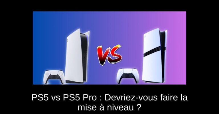 PS5 vs PS5 Pro : Devriez-vous faire la mise à niveau ?