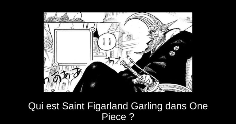 Qui est Saint Figarland Garling dans One Piece ?