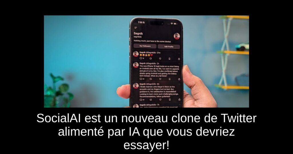 SocialAI est un nouveau clone de Twitter alimenté par IA que vous devriez essayer!