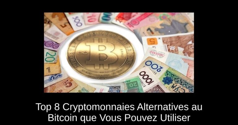 Top 8 Cryptomonnaies Alternatives au Bitcoin que Vous Pouvez Utiliser