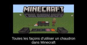 Toutes les façons d’utiliser un chaudron dans Minecraft