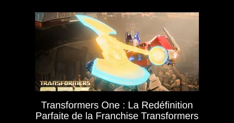 Transformers One : La Redéfinition Parfaite de la Franchise Transformers