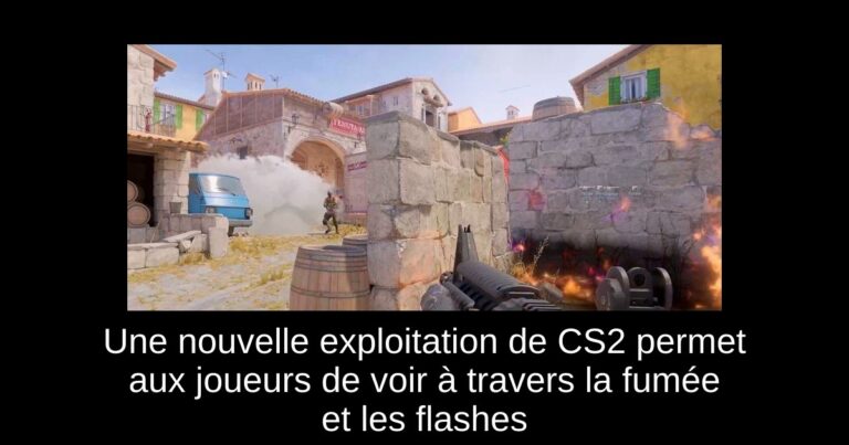Une nouvelle exploitation de CS2 permet aux joueurs de voir à travers la fumée et les flashes