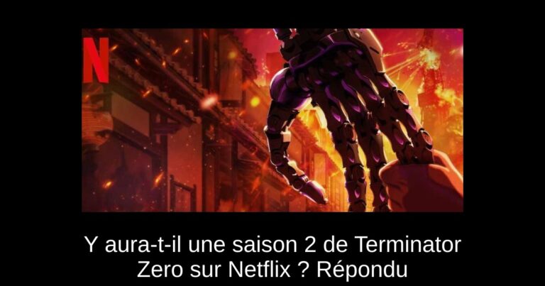 Y aura-t-il une saison 2 de Terminator Zero sur Netflix ? Répondu