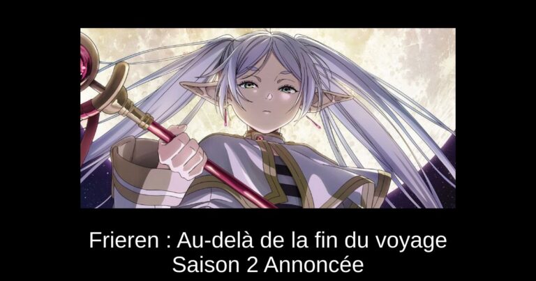 Frieren : Au-delà de la fin du voyage Saison 2 Annoncée
