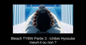 Bleach TYBW Partie 3 : Ichibei Hyosube meurt-il ou non ?