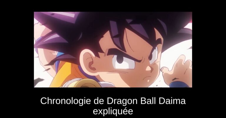 Chronologie de Dragon Ball Daima expliquée