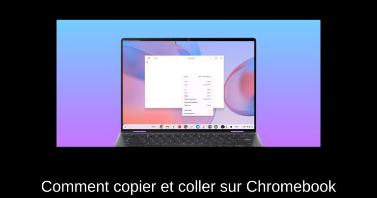 Comment copier et coller sur Chromebook