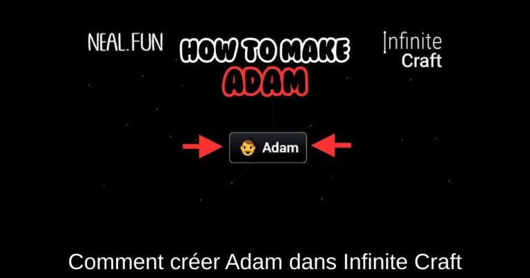 Comment créer Adam dans Infinite Craft